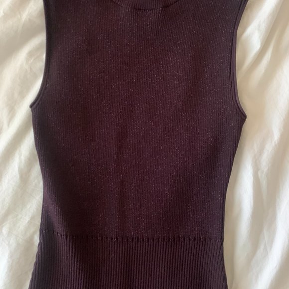 Theory Ribbed Knit Tank - Picture 5 of 5
